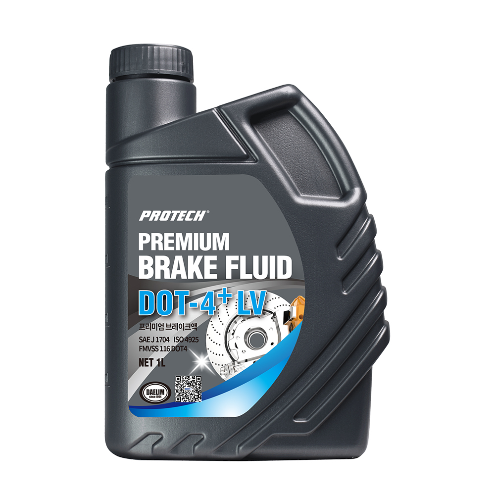 프로텍 저점도 브레이크오일 DOT4+ LV 1L ABS ESP 스포츠카