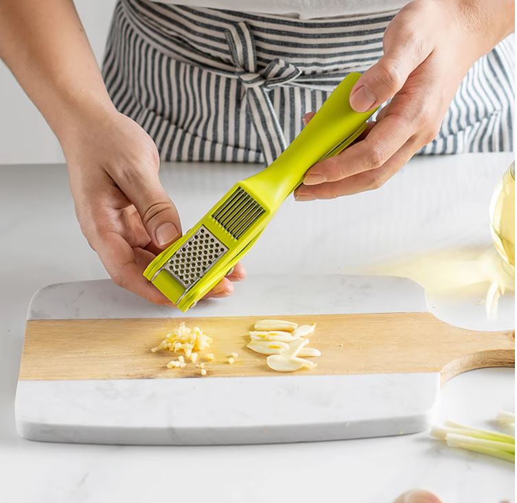 부코 마늘 다지기 프레스 으깨기 (그린)