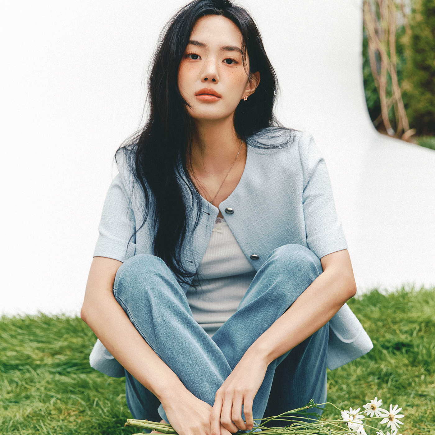 로엠 라운드 트위드 반팔 자켓 RMJKF25S99 - 상세 이미지 2