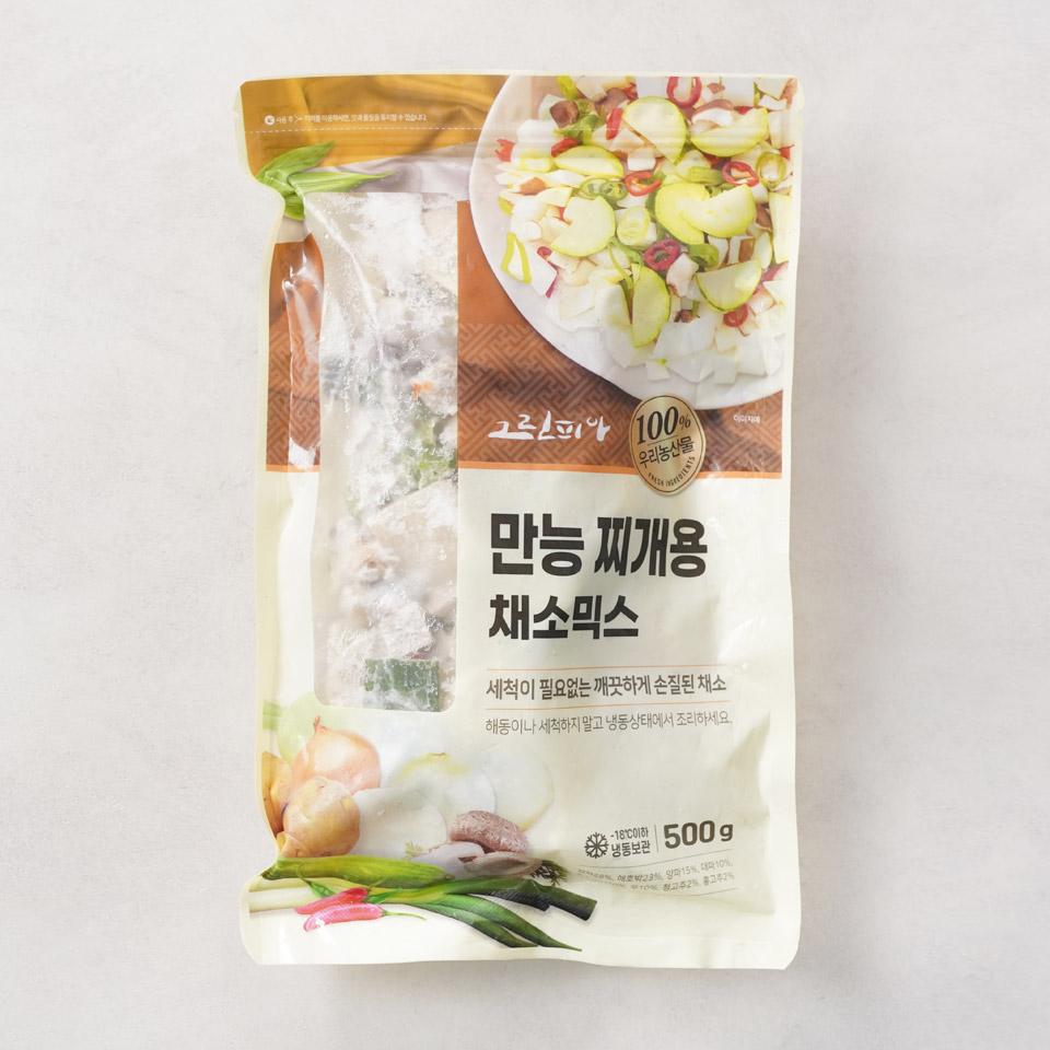 메가마트 만능 찌개용 채소믹스 500g/봉 - 상품 이미지