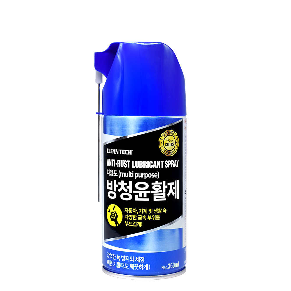 크린텍 다용도 방청윤활제 360ml 녹 부식방지 소음제거 윤활 - 상품 이미지