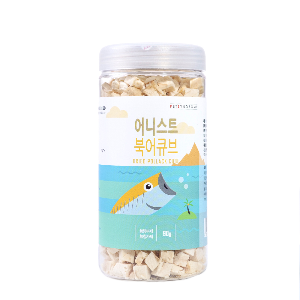 국내산간식 어니스트 동결건조 수제간식 북어, 90g, 1개 - 상품 이미지