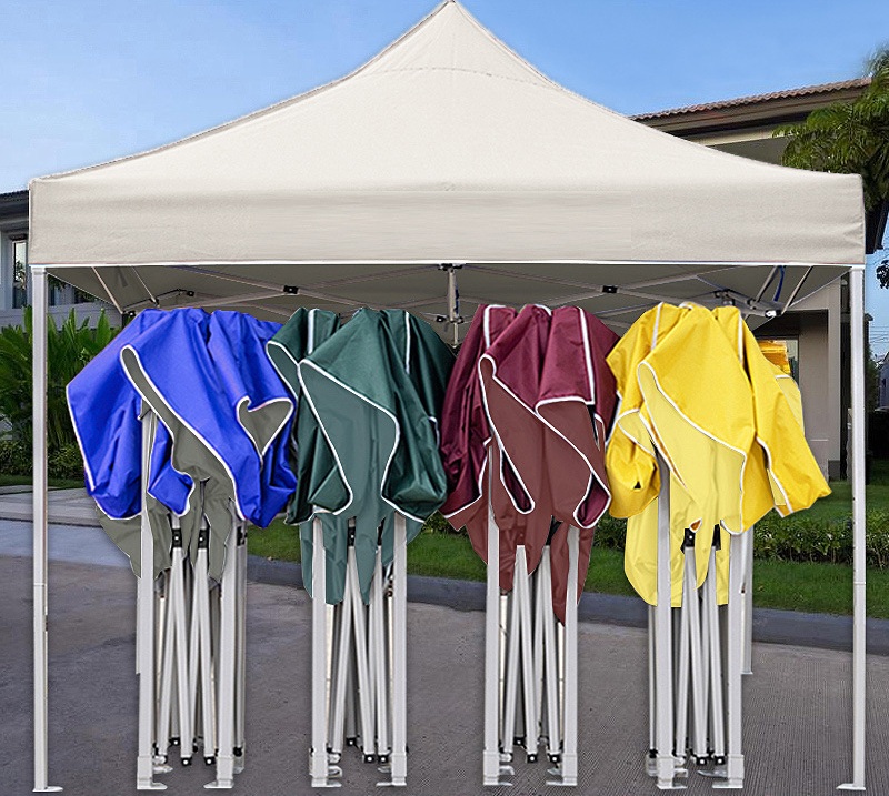 캐노피 천막 / 캐노피텐트 / 이동식행사용천막 접이식자바라케노피 옥스포드 천 접이식 텐트 3x3M