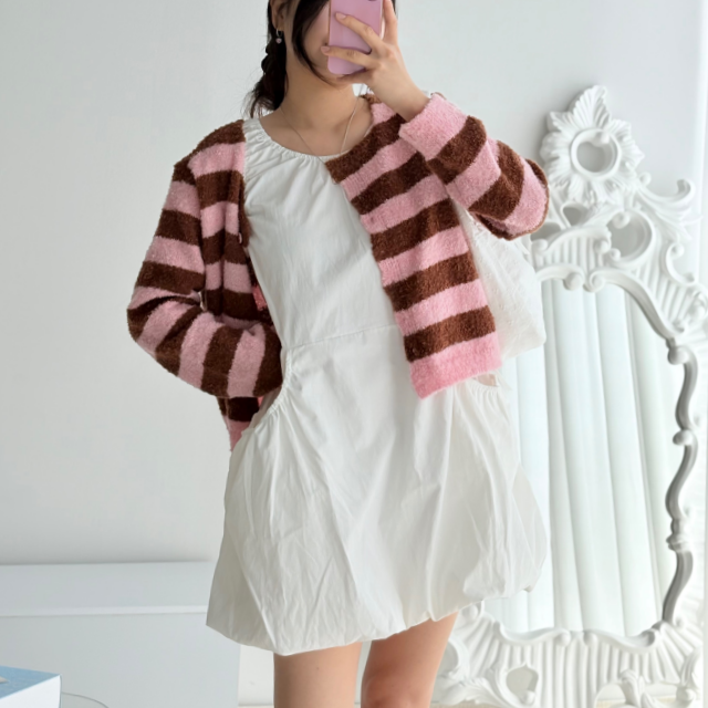 바스락원피스 벌룬원피스 미니원피스 - 상세 이미지 3