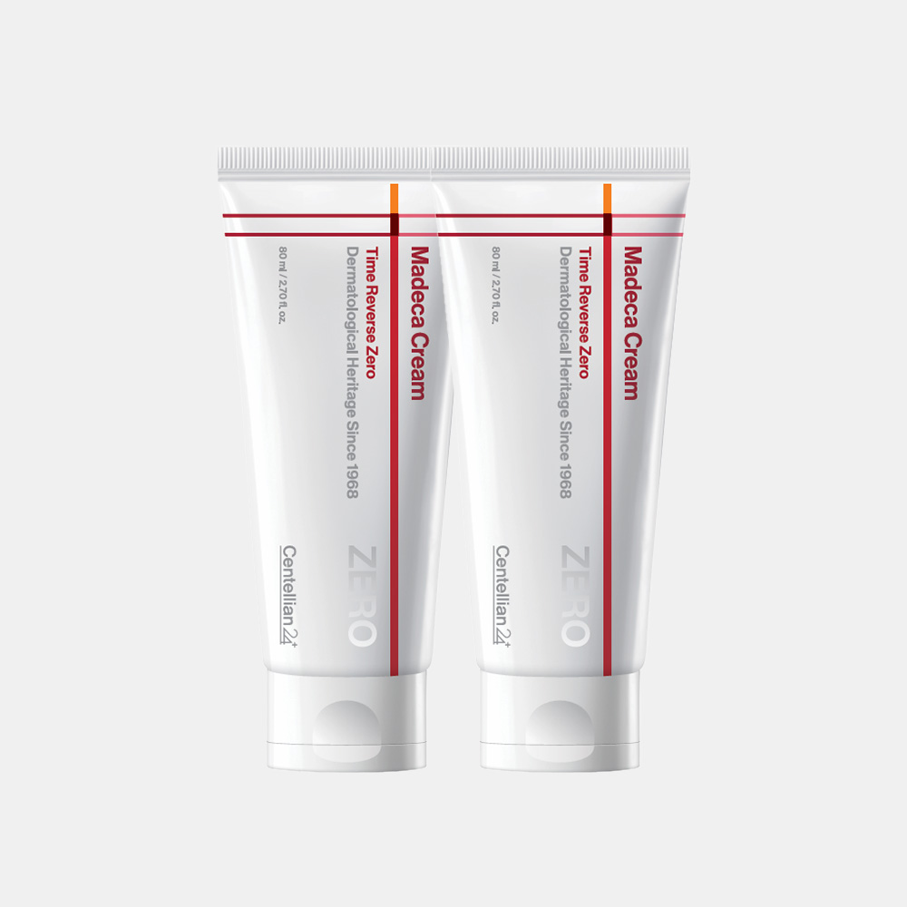동국제약 센텔리안24 마데카크림 타임리버스 제로 80ml x 2개 /병풀 시카 테카 히알루론산 성분으로 수분, 보습, 미백, 탄력에 도움 시즌7 - 상세 이미지 2