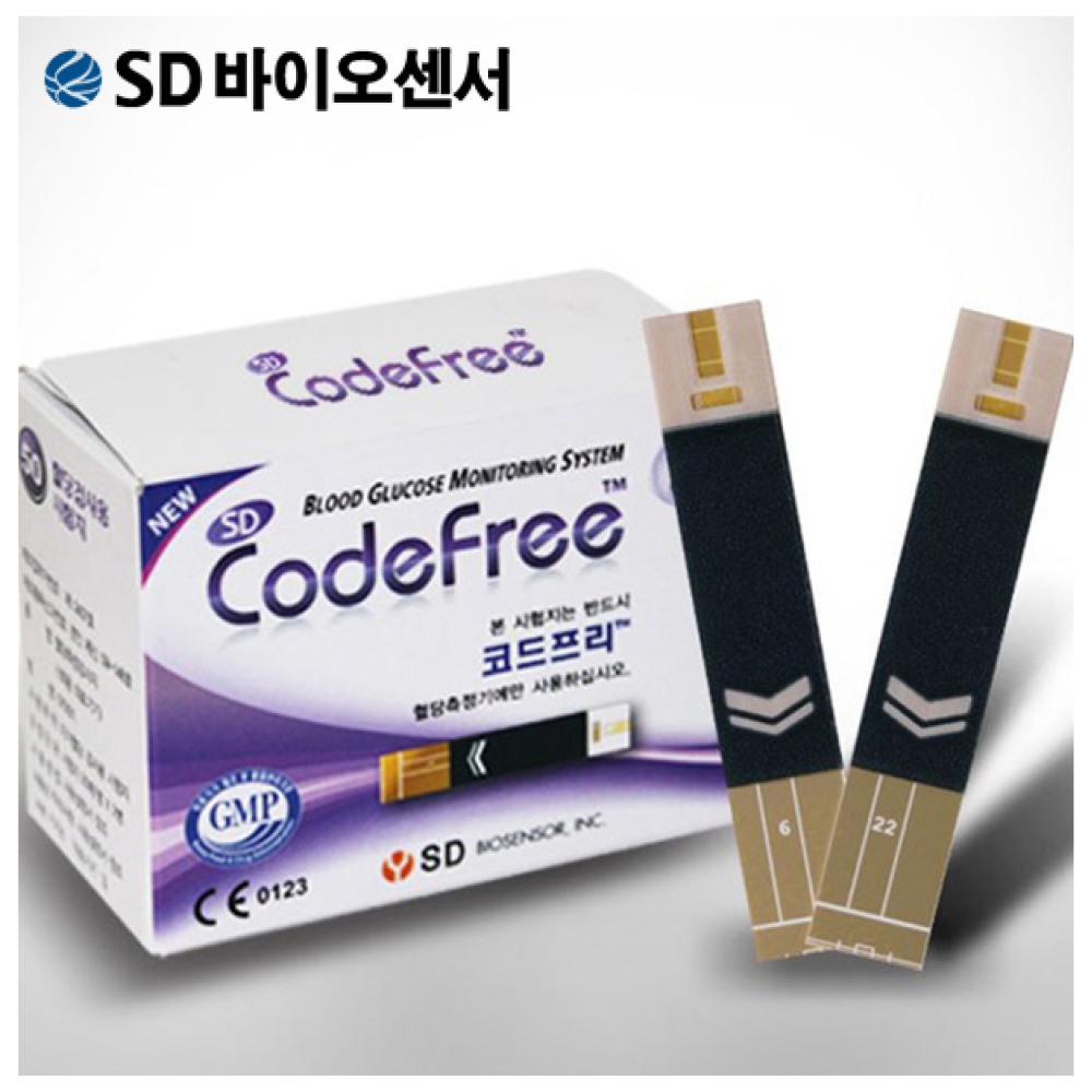 에스디바이오센서 코드프리 혈당스트립 혈당시험지 50T - 상세 이미지 4