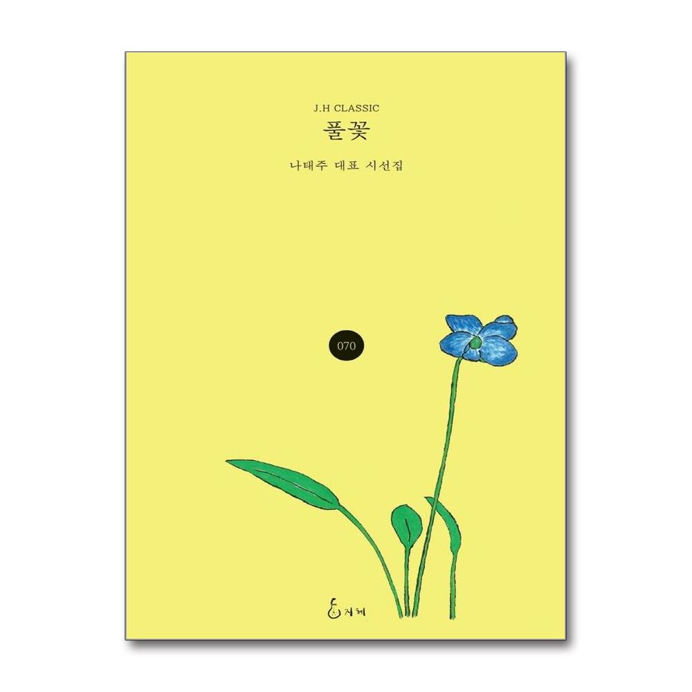 풀꽃 - 나태주 대표 시선집 -  J.H Classic 70 개정판 양장 이미지