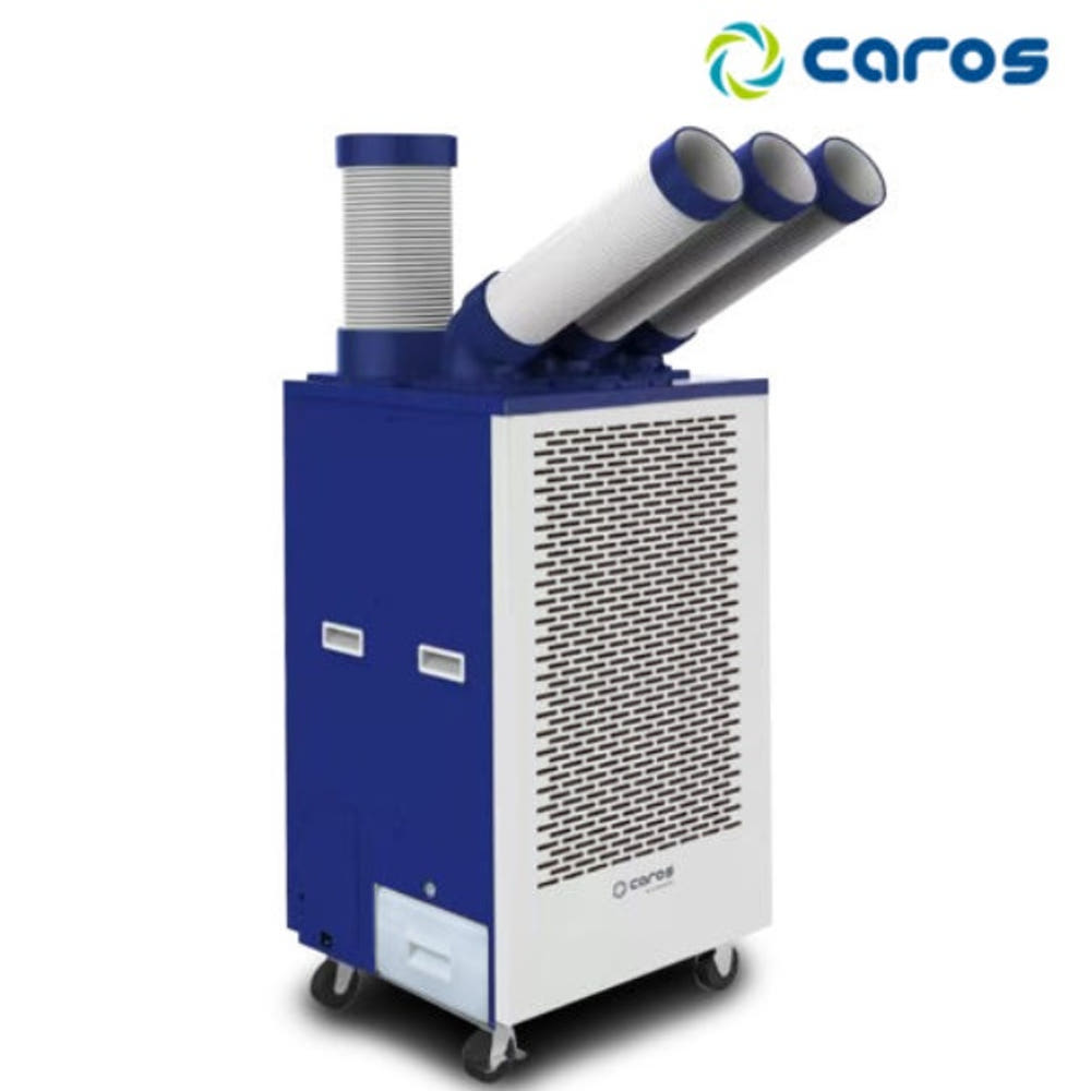 캐로스 코끼리에어컨 3구 산업용 공업용 야외 이동식 일체형에어컨 : 신일N위시웨이