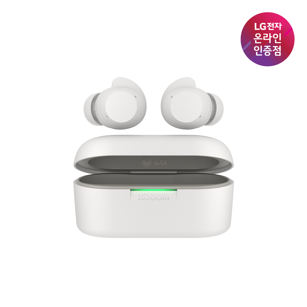 LG 엑스붐 버즈 화이트 xboom Buds 블루투스 이어폰 제품 이미지
