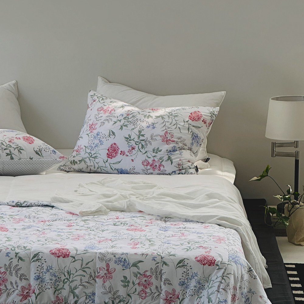 누비지오 아뜰리에 효성M2 알러지케어 듀라론 여름 차렵이불 단품 SS