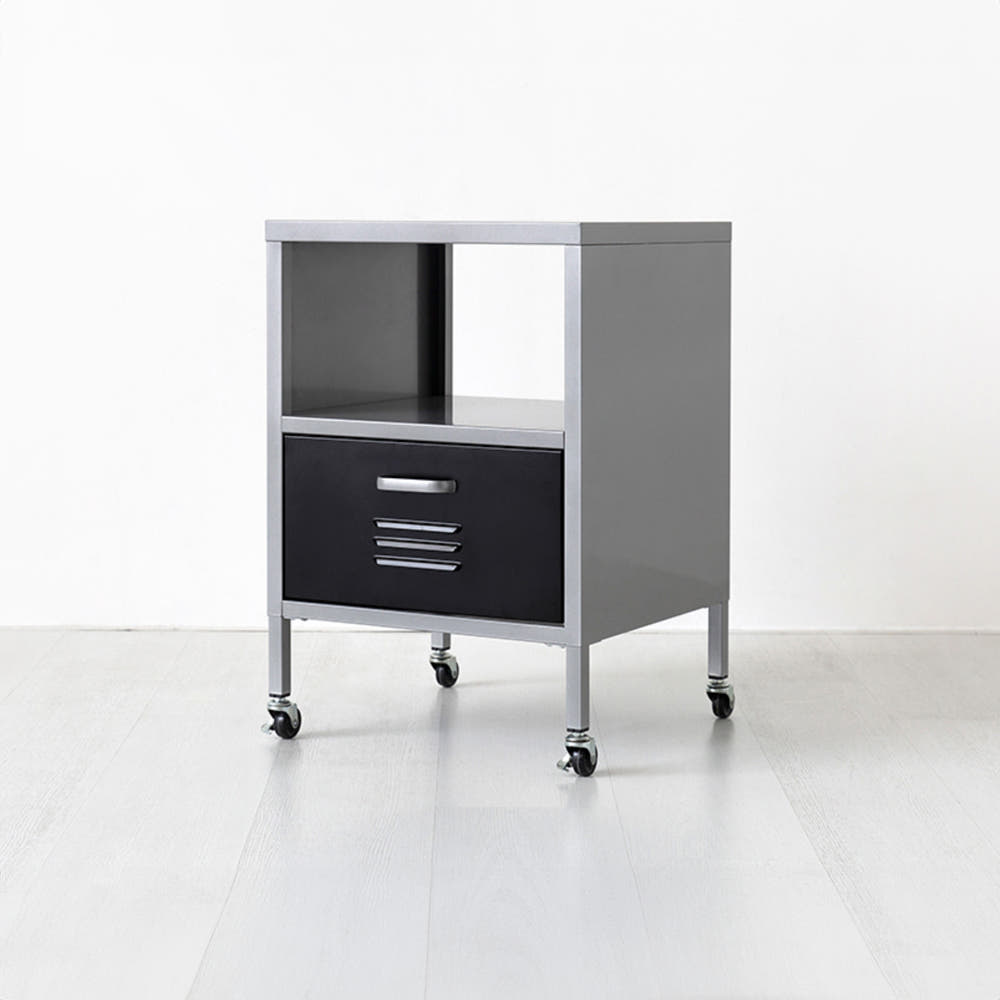 MKB 사이드테이블 서랍장 1칸 425630 레드 3716.4894