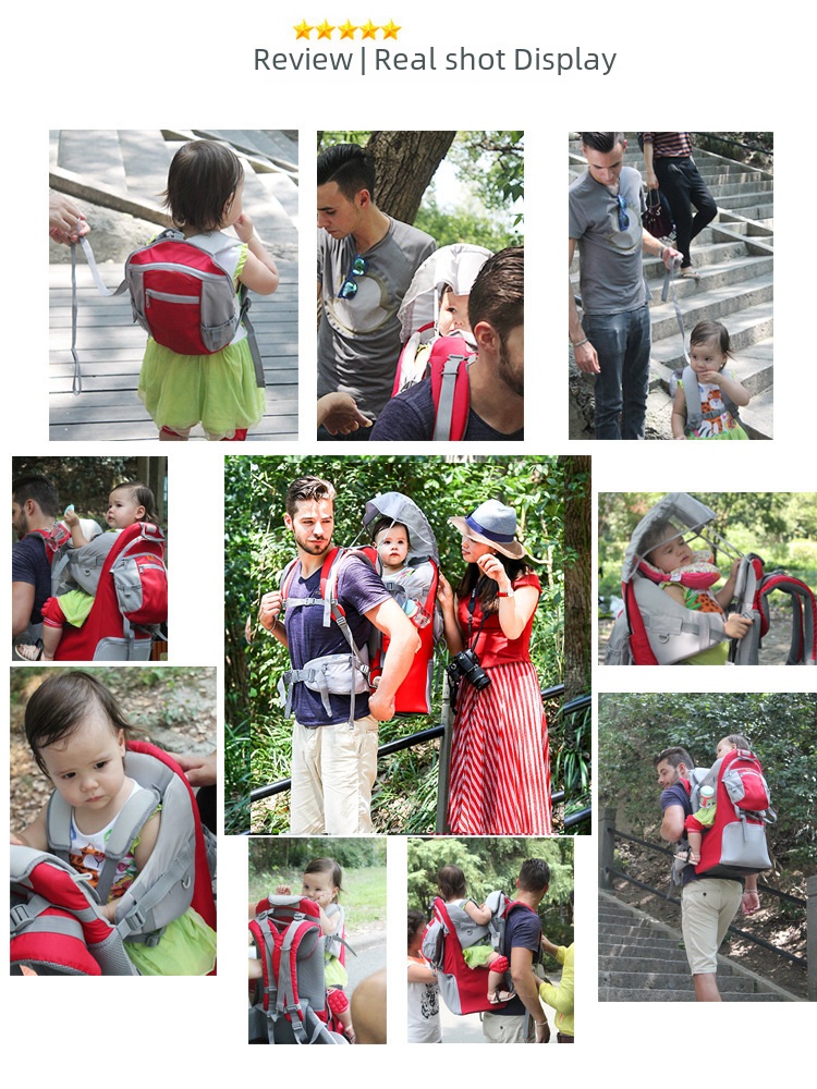 Childcity 아기 등산캐리어 베이비백 이시영 하이킹가방 백팩 - 상세 이미지 3