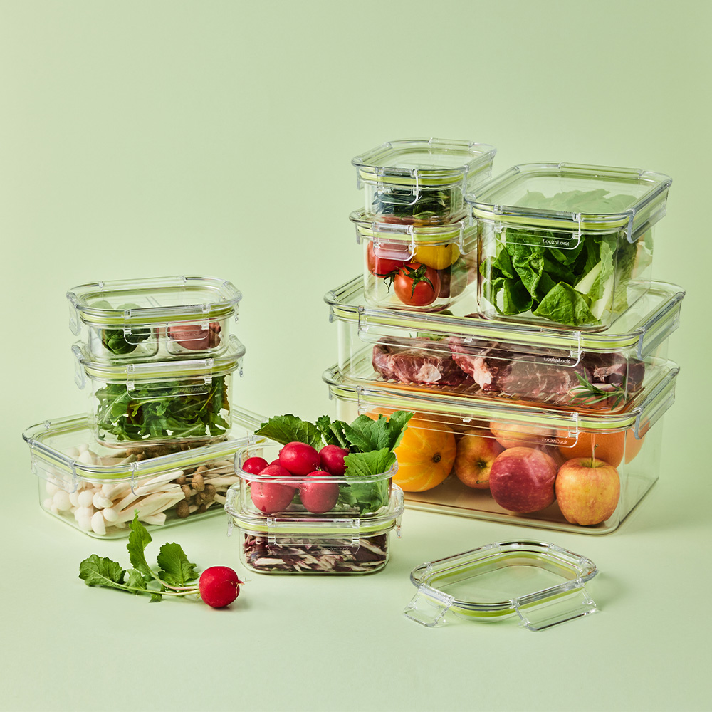 [N단독구성] 락앤락 올트라이탄 밀폐용기 6P 실속세트 +세척솔증정