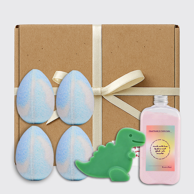 플레인코스트 공룡박스 공룡알 입욕제 아기목욕 거품 목욕놀이 비누