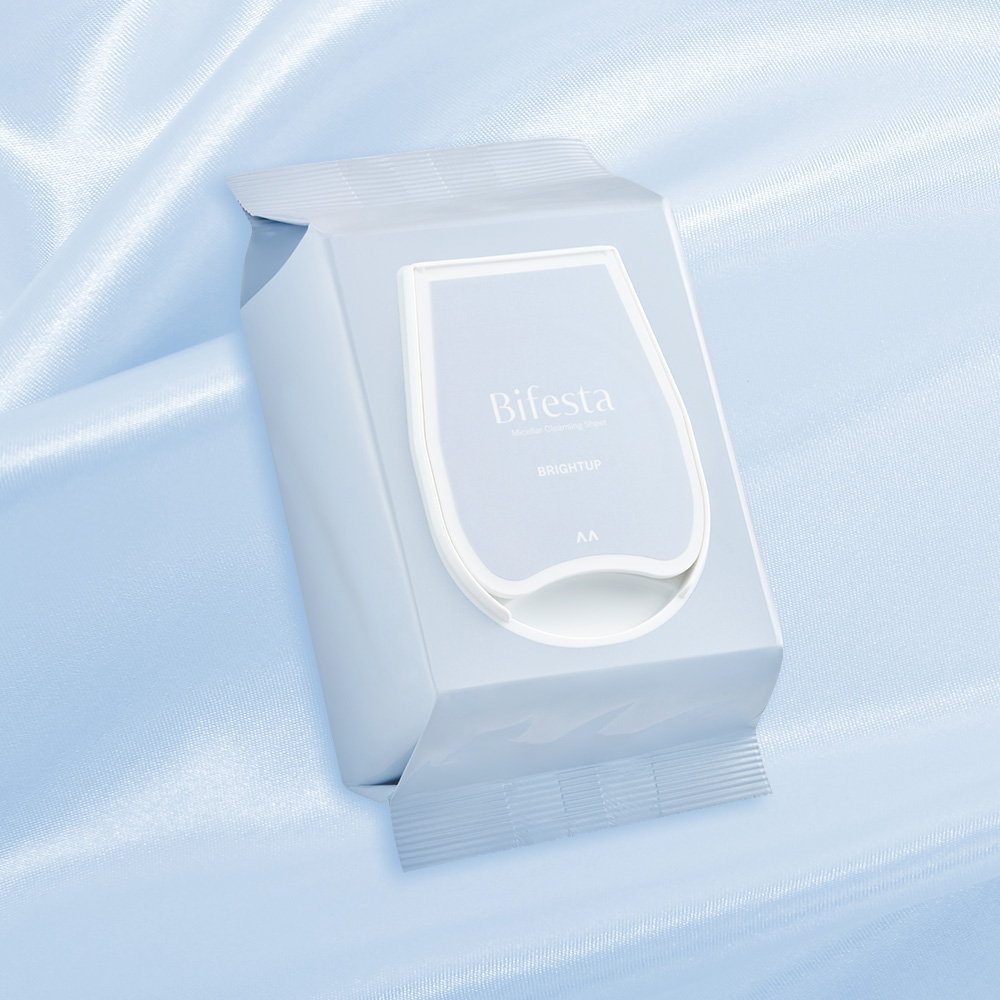 [1+1] 비페스타 미셀라 저자극 클렌징티슈 브라이트닝 모공패드 세안티슈 여행용클렌징시트 46매 대표 이미지