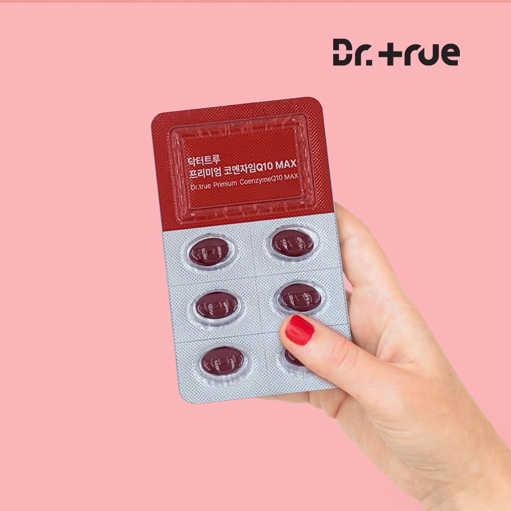 [4+1 10개월분] 닥터트루 코엔자임 Q10 코큐텐 높은 혈압 항산화 남성 여성 영양제 60캡슐, 5개 - 상세 이미지 2