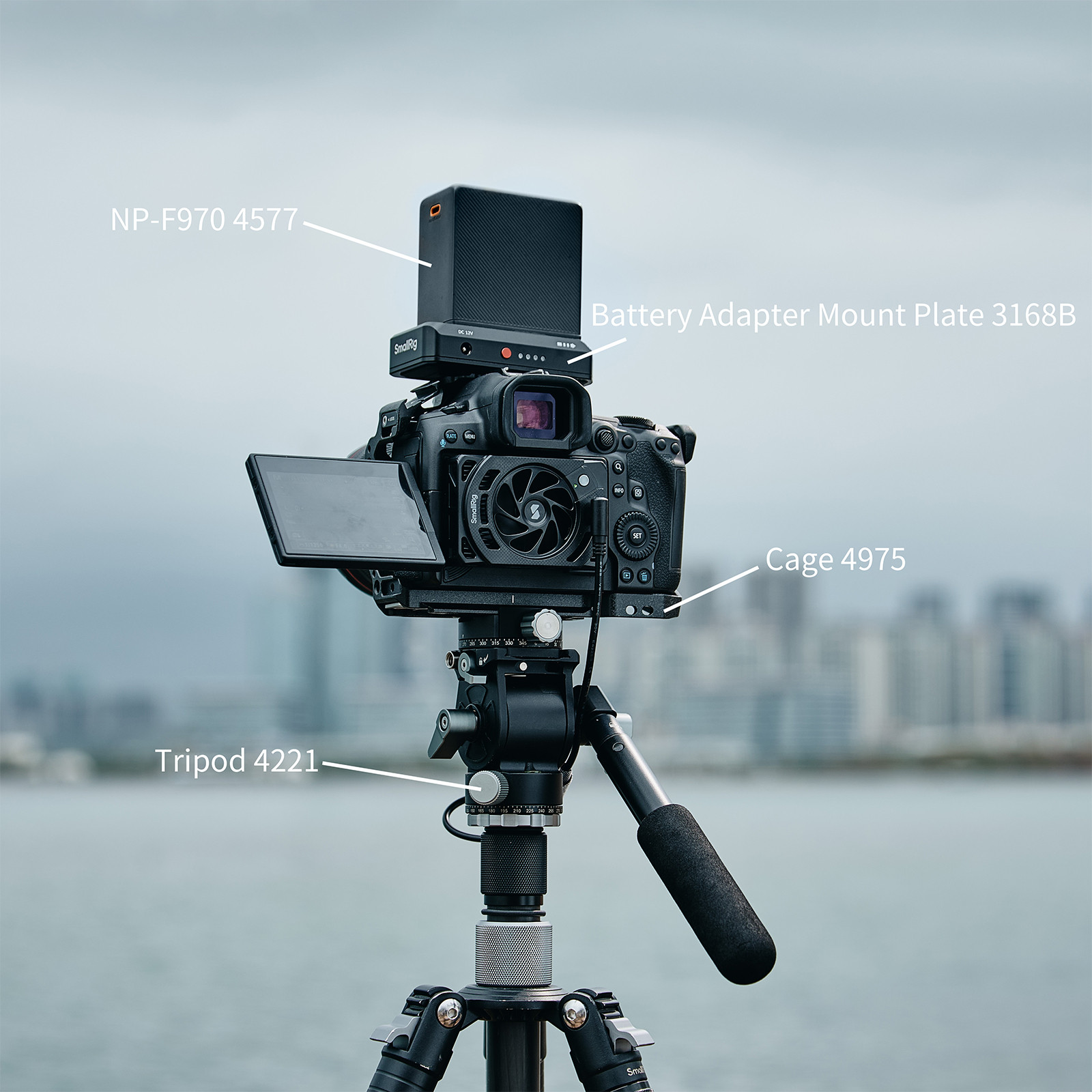 스몰리그 캐논 EOS R5 Mark II/R5 쿨링 팬 5063 이미지 7