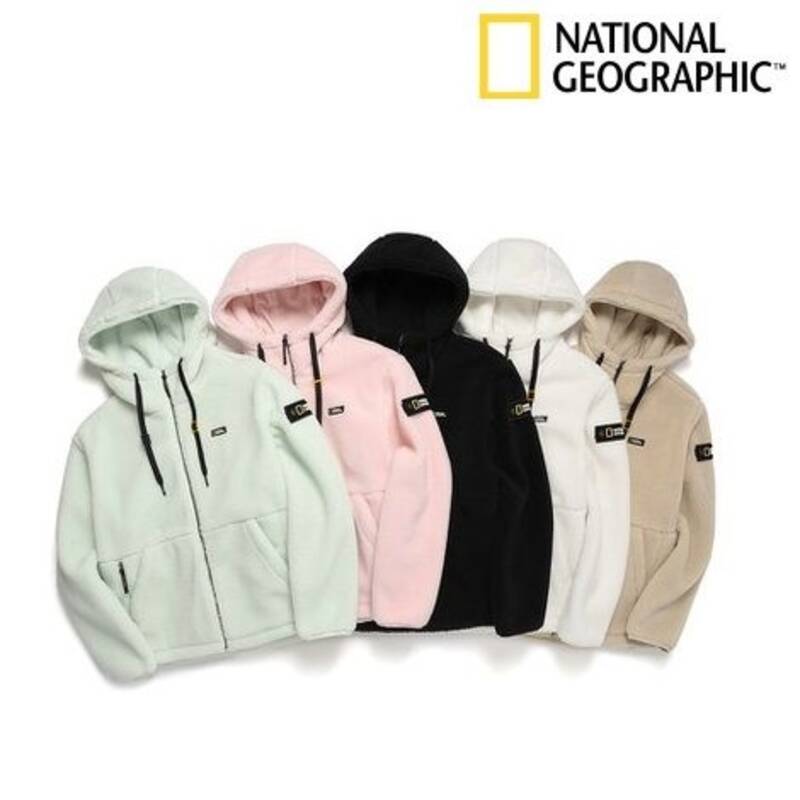 [매장] 내셔널지오그래픽 NATIONALGEOGRAPHIC 남여공용 코스토니 플리스 뽀글이 후드집업 N234UFJ110 216072 : 메가럭스