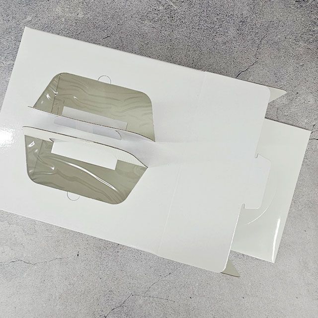 3호 케이크상자 케이크박스 화이트 무지 케익포장 - 상세 이미지 3