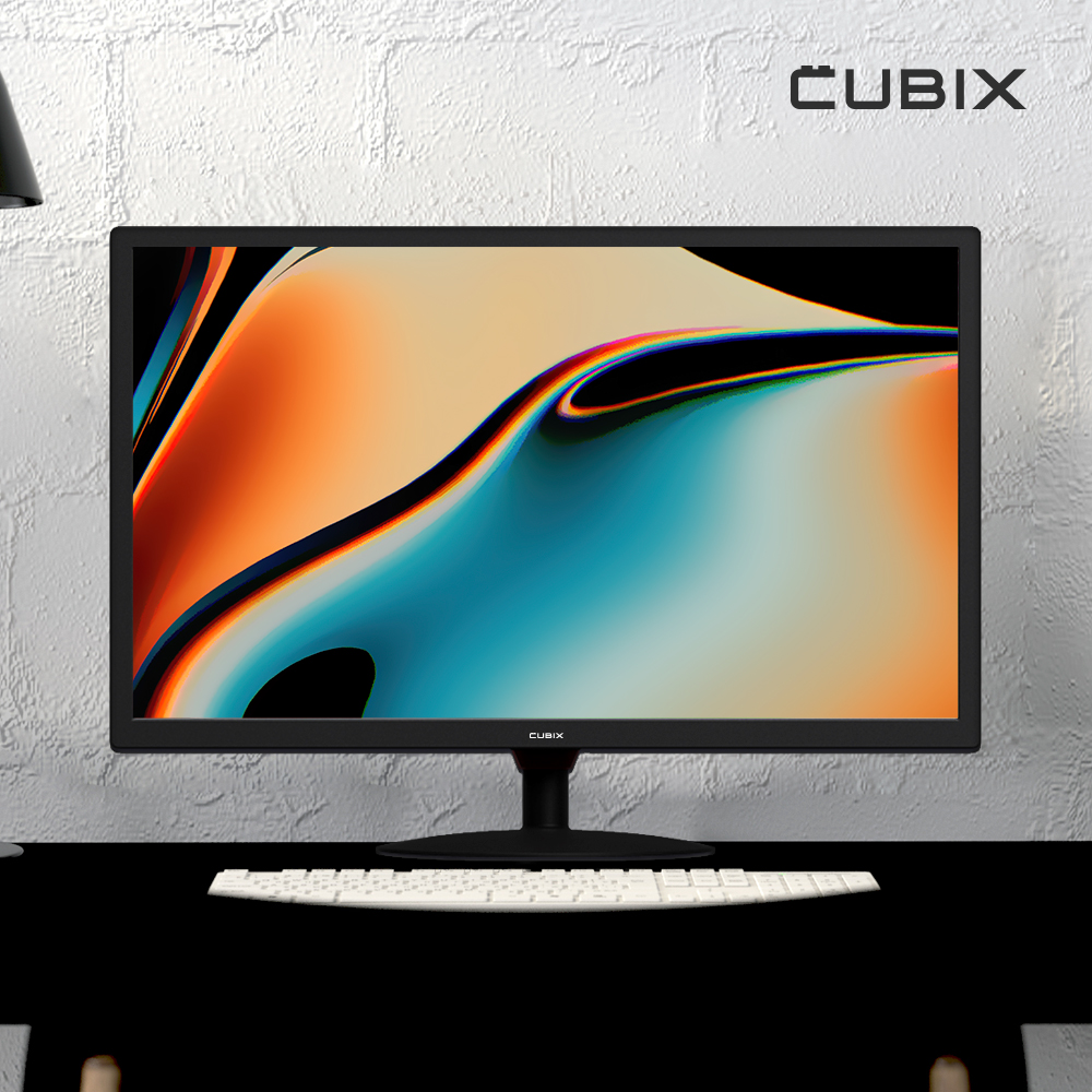 엑사비오 X2400EWT 광시야각 LED 디지털TV 소형티비 헬스장 병원 벽걸이 사용가능 - 메인 이미지