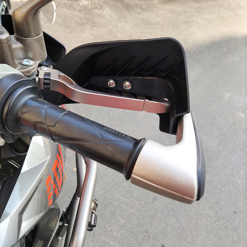 Shengshi 존테스 ZT310-T 350T1ADV 랠리 오토바이 핸드 가드 액세서리 왼쪽 오른쪽 알루미늄 지지대 장식 포함 - 상세 이미지 3