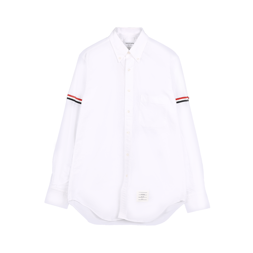 톰브라운 암밴딩 옥스포드 셔츠 MWL150E F0313 100 (2025 S/S) SIZE3 - 상품 이미지