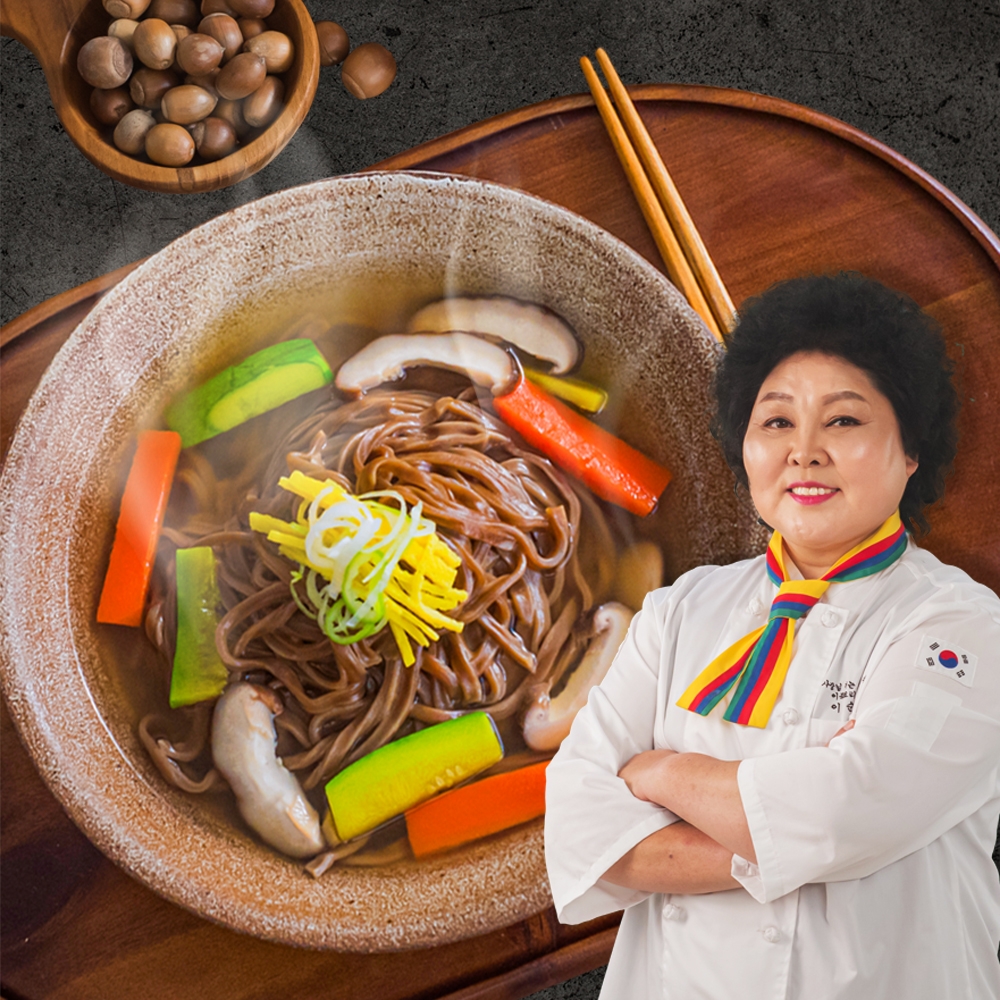 이순실의 속편한 도토리 칼국수 20인분 장국10 비빔장10봉 도토리면 식이섬유 자연식 - 상세 이미지 3