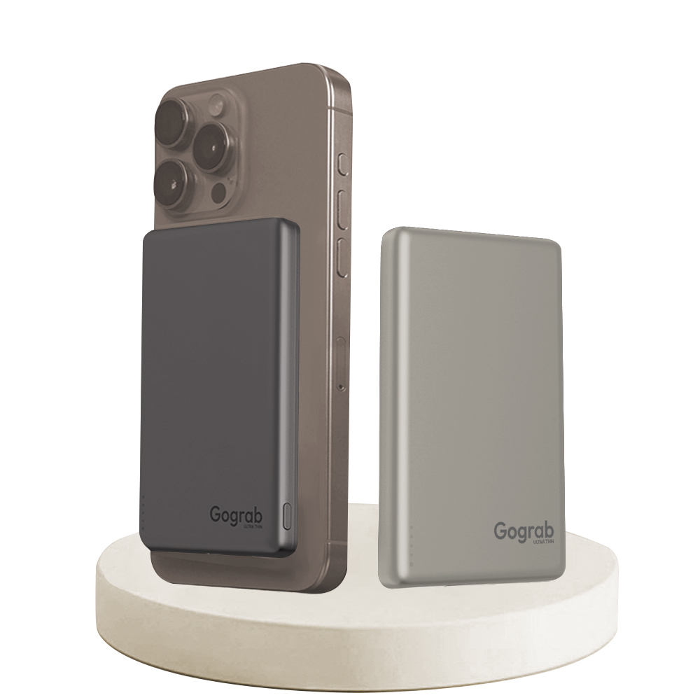 초경량 초슬림 15W 고속충전 20W 고그랩 울트라씬 맥세이프 보조배터리 5000mAh - 상세 이미지 2