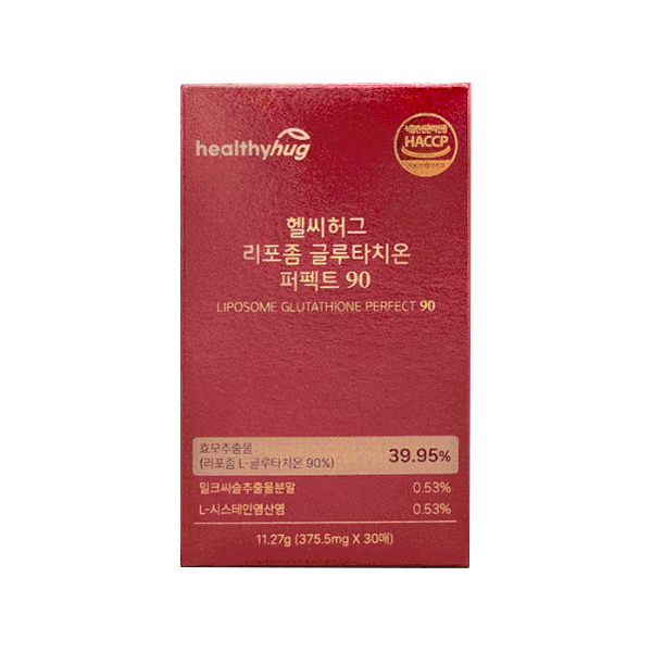 헬씨허그 리포좀 글루타치온 퍼펙트90 필름 고순도 효모추출물 레몬맛 30매, 1개 - 상품 이미지