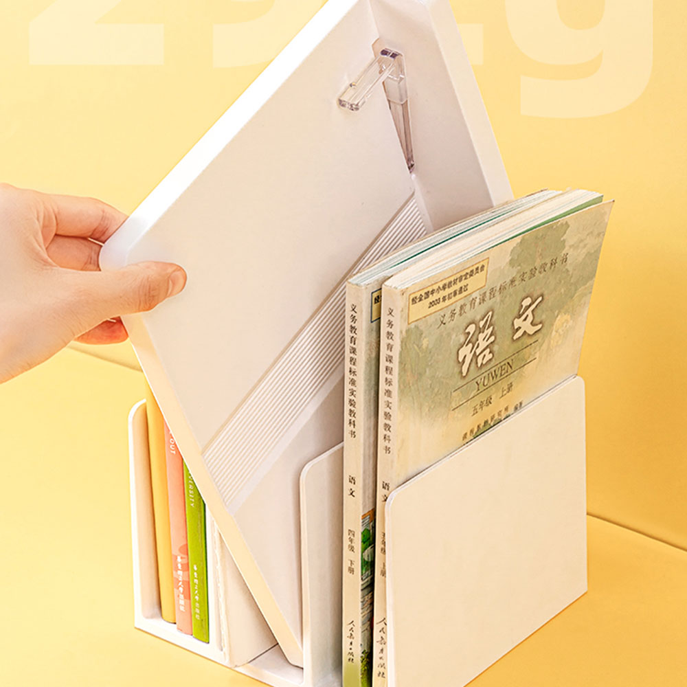 각도조절 독서대 가벼운 휴대용 접이식 리딩 독서대 책받침대 북스탠드 책 거치대 - 상세 이미지 5