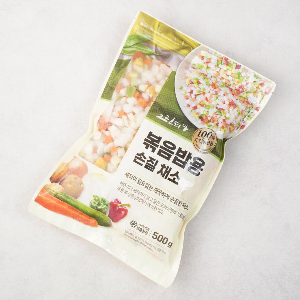 메가마트 냉동 볶음밥용 손질채소 500g/봉 - 상세 이미지 2