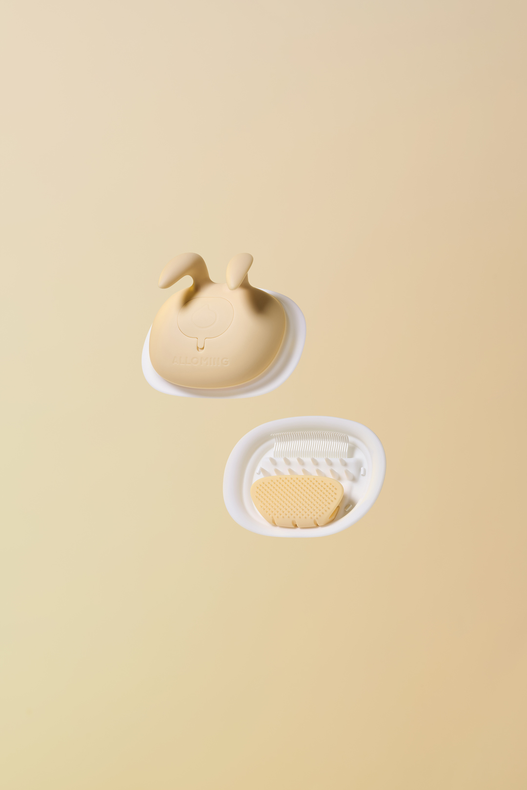 알로밍 트루그루밍브러쉬 고양이빗 강아지빗 공용 상부 그립모듈 하부 단모&직모용 모듈