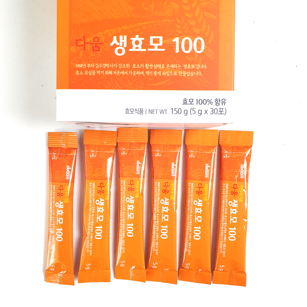 다움 생효모 100 건조효모 김수경 과립 효모분말 1포당 5g 1박스 30포, 1개 - 상세 이미지 5