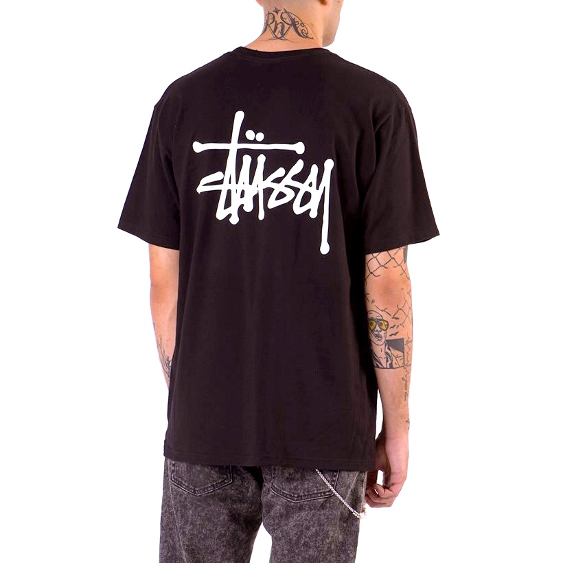 스투시 다이스 티셔츠, STUSSY 반팔, 오버핏 티셔츠, 스트릿 패션, 힙스터룩