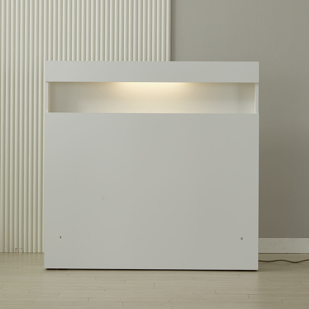 국산 LED 조명 침대 헤드 프레임 보드 선반 틈새 수납 벽보드 침대머리판