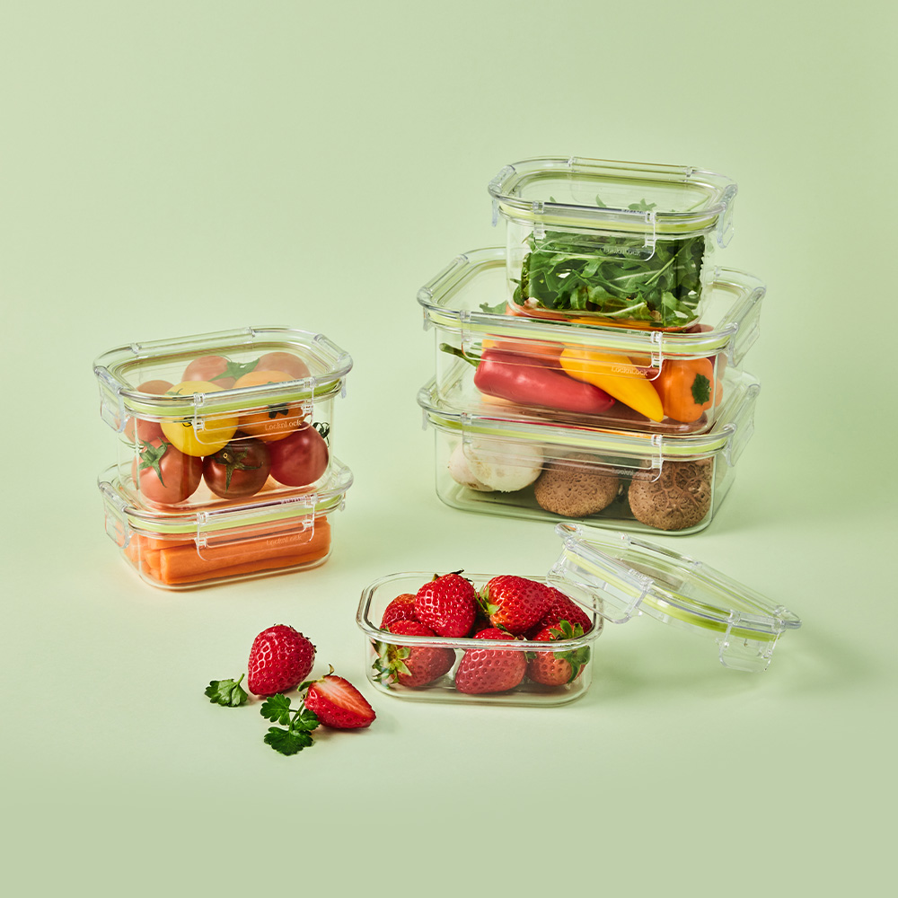 [N단독구성] 락앤락 올트라이탄 밀폐용기 6P 실속세트 +세척솔증정