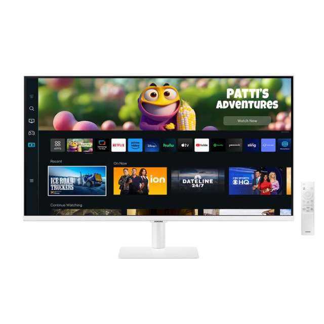 삼성 M5 S32CM501EK 스마트모니터 넷플릭스 OTT 유튜브 원룸 캠핑용 화이트 - 상세 이미지 2