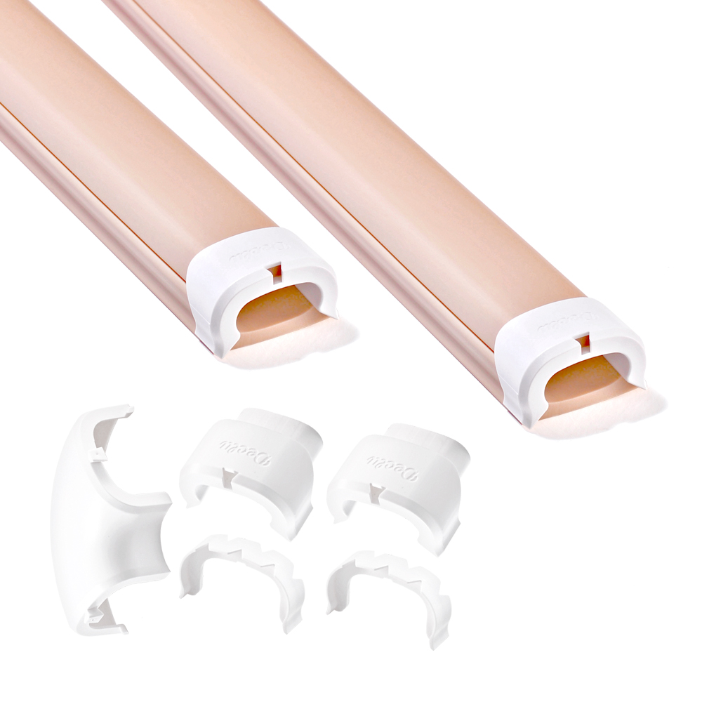 전선몰딩 쫄대 전선가리개 케이블데코 (연질 2입) 스몰형 상세 이미지 3