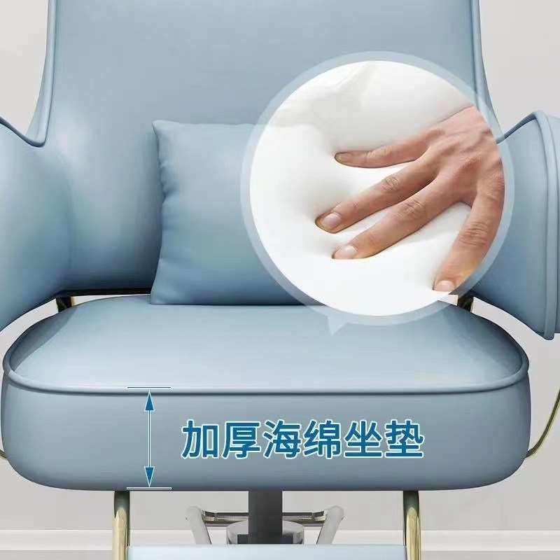 헤어샵 의자 미용실 염색 시술 높이조절 메이컵 편한 살롱 제트 상단시트에는페달유압섀시가포함되어있지않습니다. - 상세 이미지 3