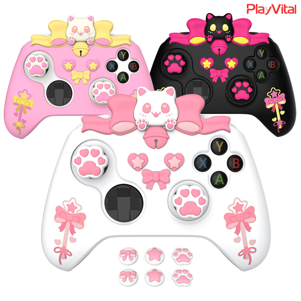 엑박패드 케이스 XBOX 4세대 컨트롤러 PlayVital 세일러키티 커버 - 상품 이미지