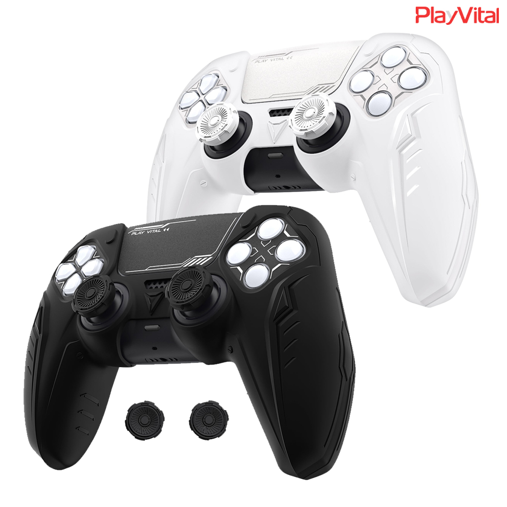 듀얼센스 커버 Playvital 사이버메카 케이스