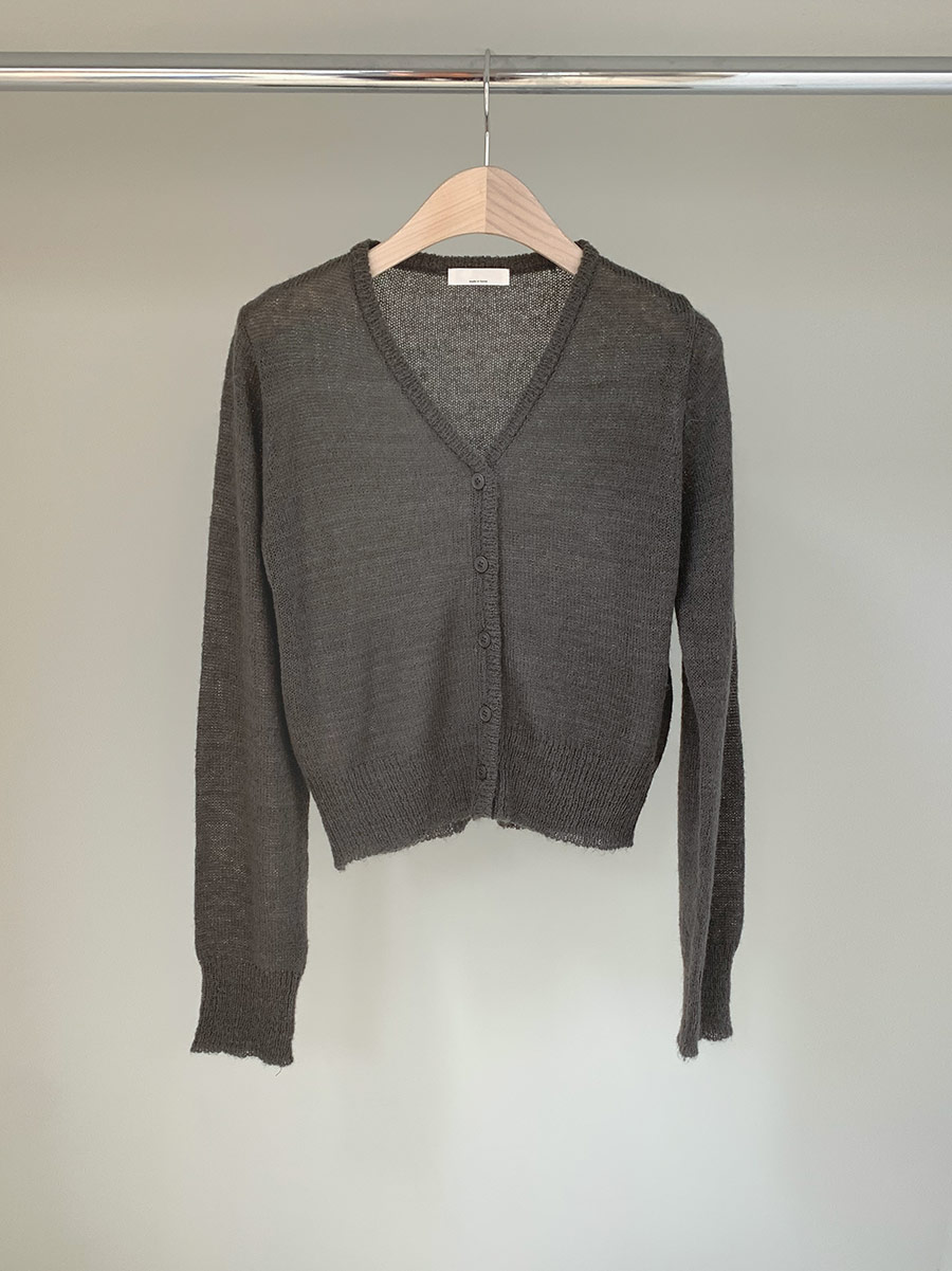 ttt msw 22ss see through cardigan カーディガン - メルカリ