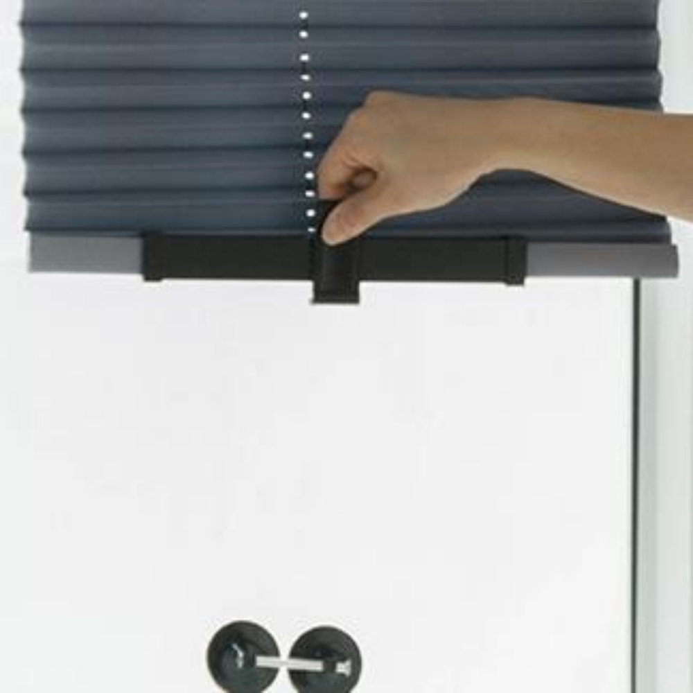 안뚫어고리블라인드 못안박는 커튼 월세 창틀 노피스 무타공 창문 부착형