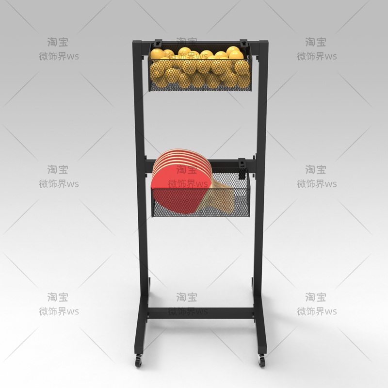 탁구채 거치대 진열대 라켓 선반 탁구 보관 수납 정리 - 상세 이미지 2
