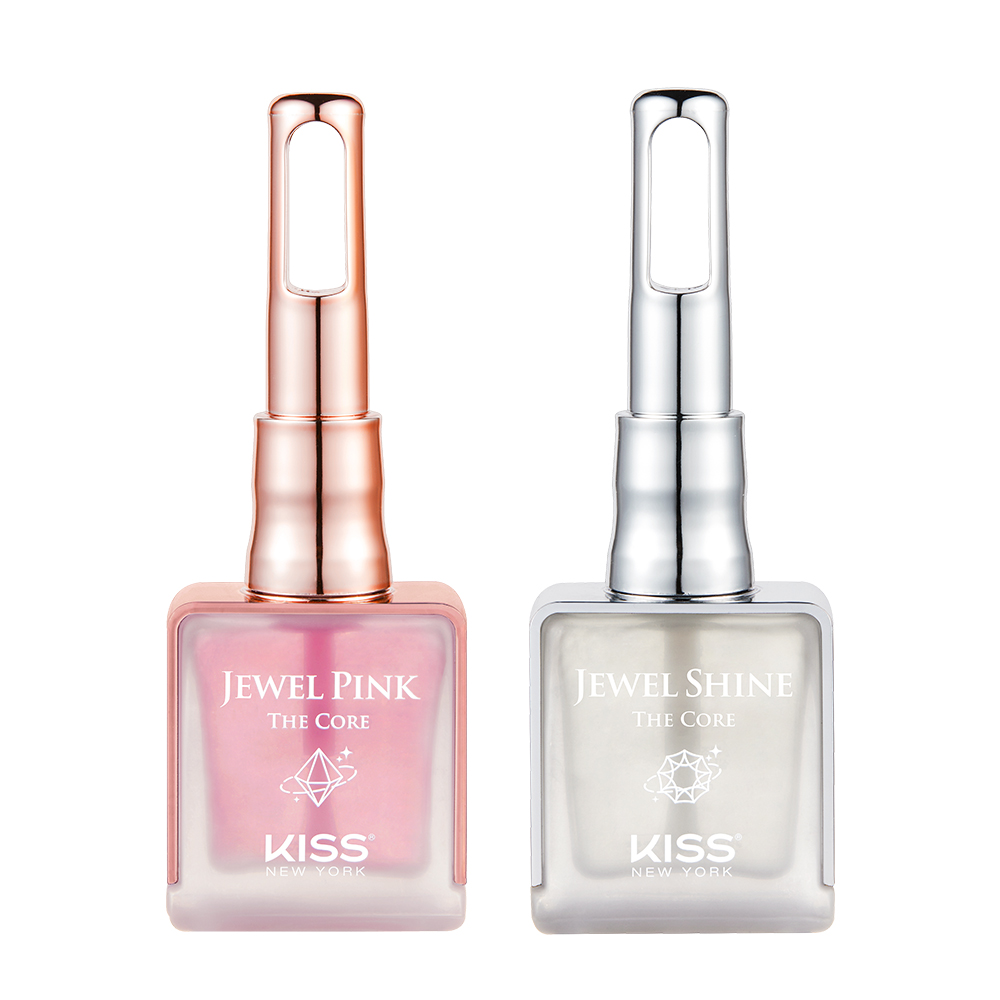 코코 뷰티 키스뉴욕 쥬얼 핑크 쥬얼 샤인 손톱강화제 10ml - 상품 이미지