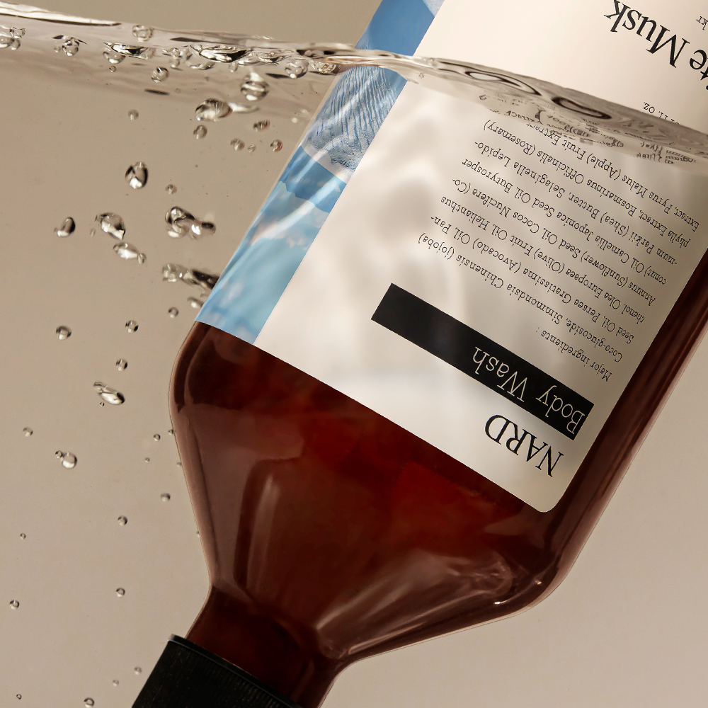 [2개] 나드 퍼퓸드 바디워시 1L 화이트머스크 향