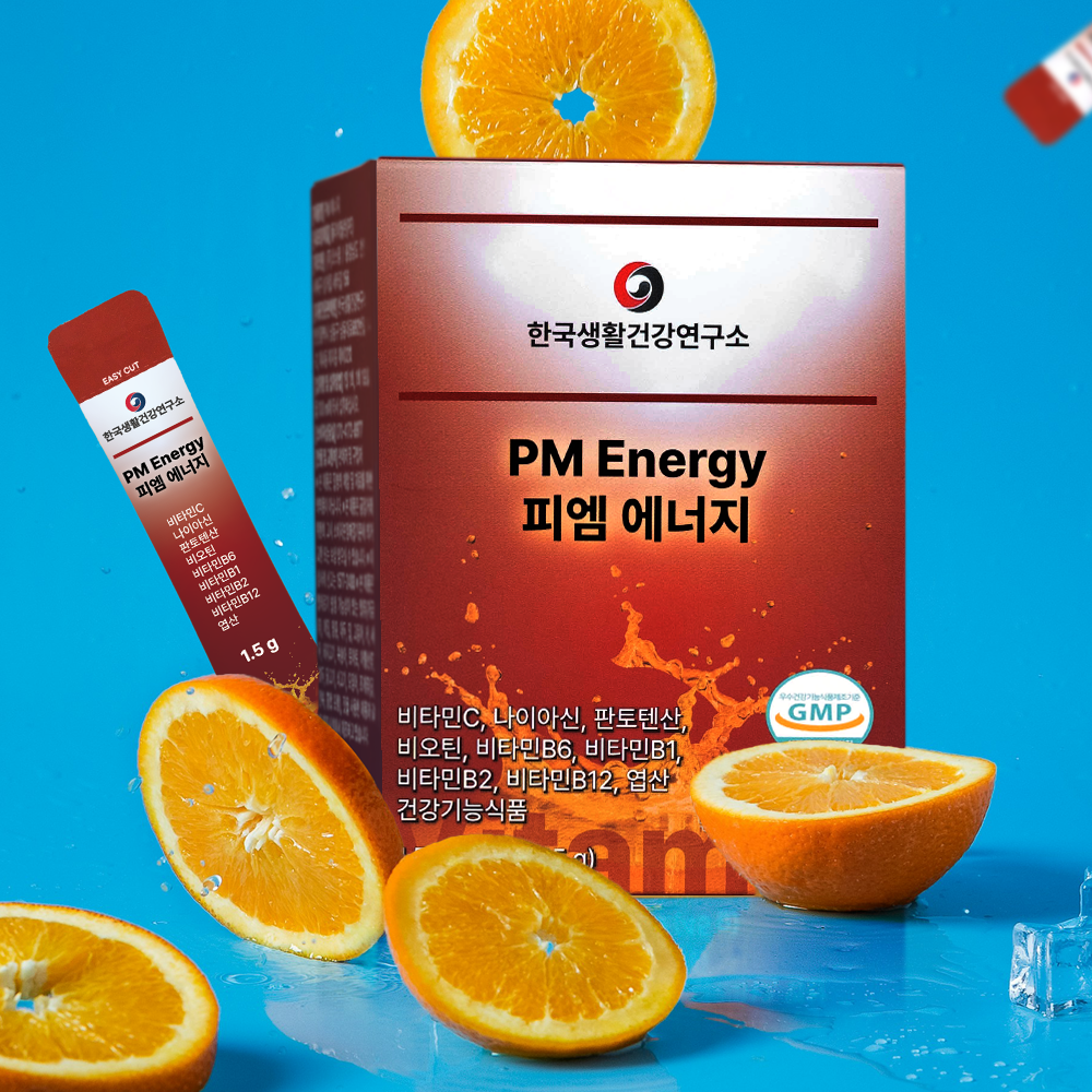 한국 PM쥬스 피엠 에너지 멀티비타민 비타민B 비타민C 활력 충전 30포, 6개 이미지 6