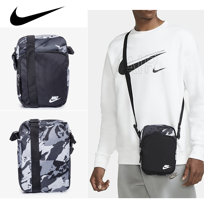 나이키 헤리티지 크로스백 미니 키즈 숄더 메신저백 밀리터리