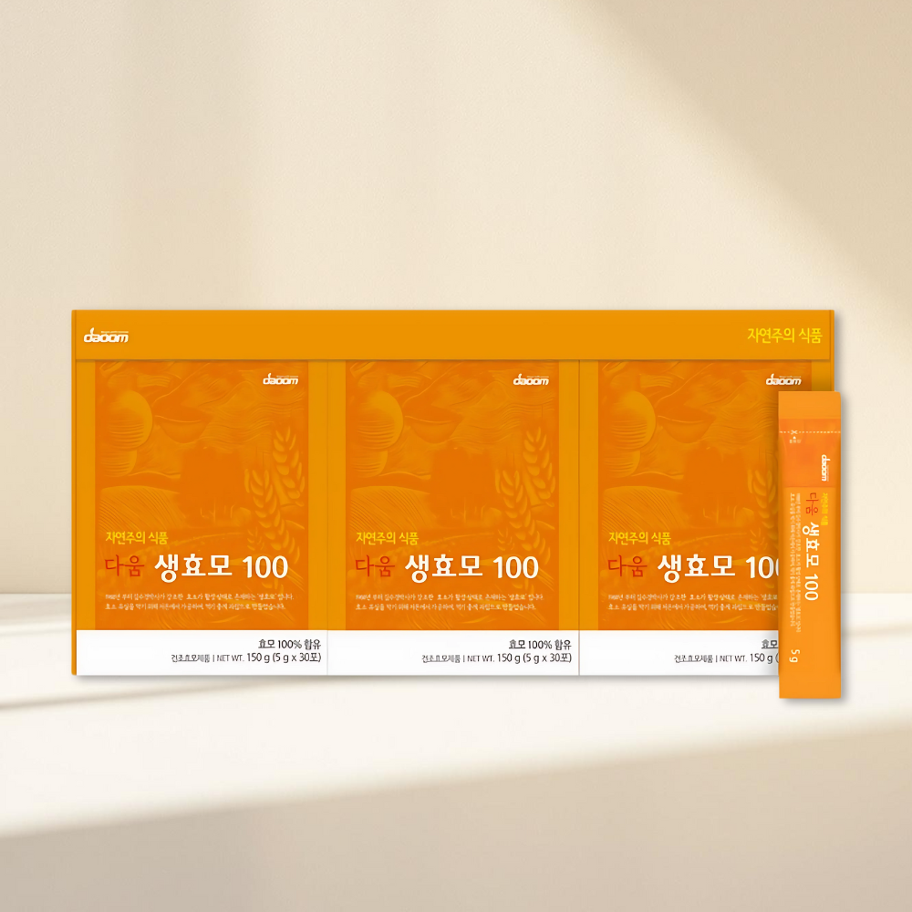 다움 생효모 100 건조효모 김수경 과립 효모분말 1포당 5g 1박스 30포, 3개 - 상품 이미지