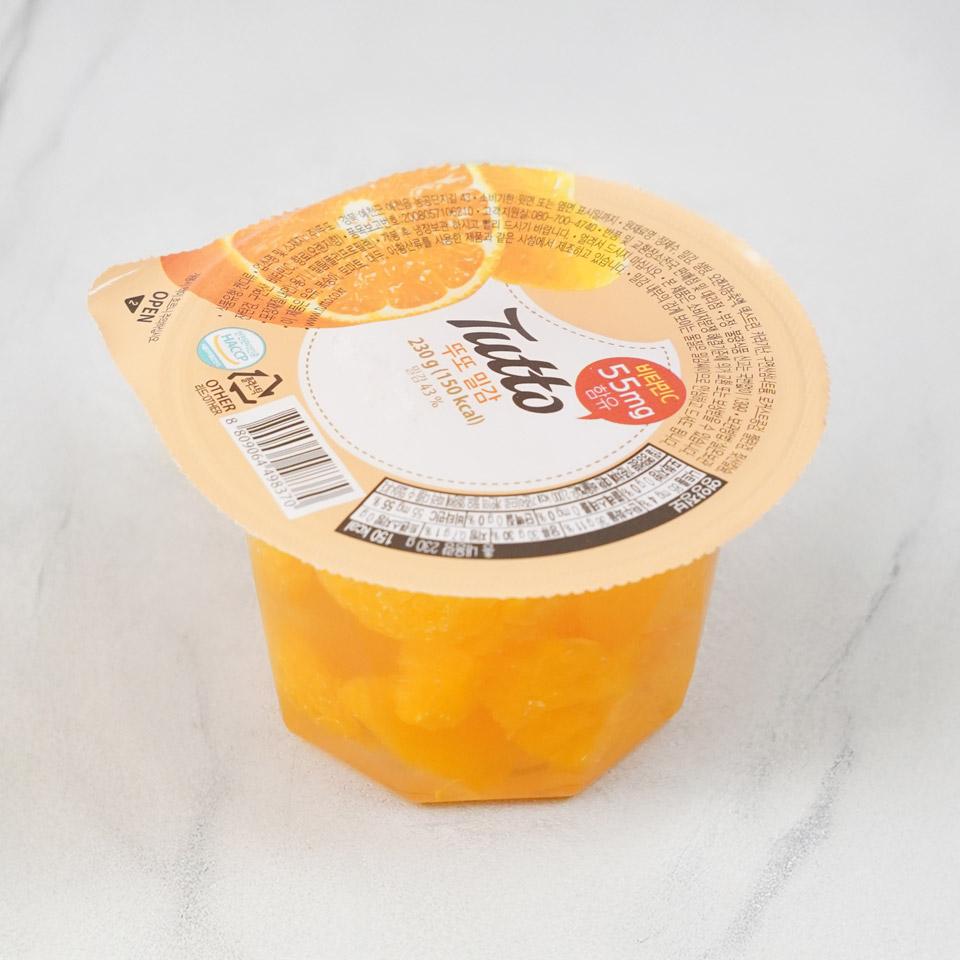 메가마트 뚜또 밀감 과일푸딩  230g - 상세 이미지 2